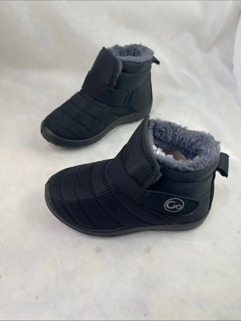 Aomigoct Snow Bootie Waterproof 10 Toddler Little Kid Boot Black